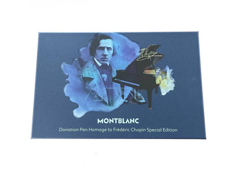 FOUNTAIN PEN DONATION PEN  HOMAGE TO FREDERIC CHOPIN SPECIAL EDITION MONTBLANC 127640